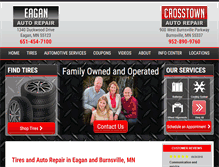 Tablet Screenshot of crosstownautorepair.com